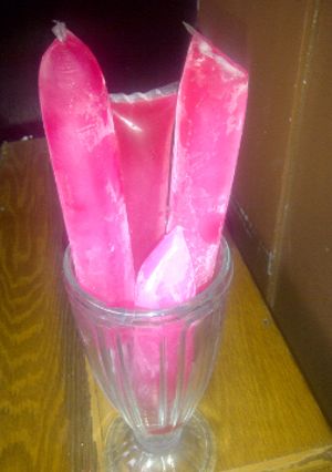 Foto resep Es lilin syrup cap bangau