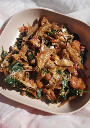 Foto resep Ikan teri dan kemangi