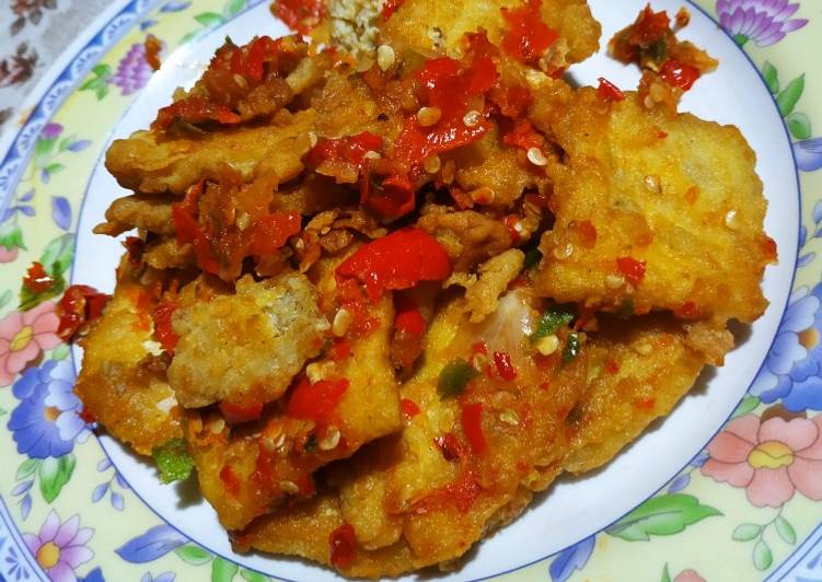 Resep Telur krispy geprek / telur penyet Anti Gagal