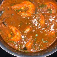 A picture of Jumbo Prawn Masala.