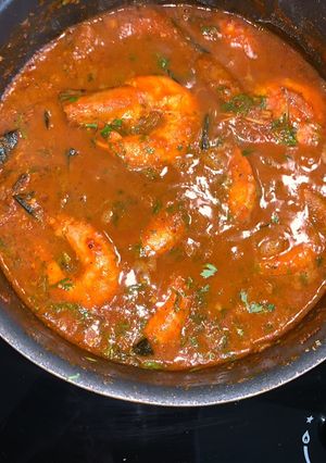 A picture of Jumbo Prawn Masala.