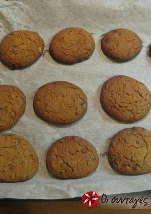 Φωτογραφία της συνταγής Chocolate chip peanut butter cookies