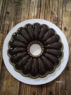 Foto resep Puding Lumut Pandan Kopi