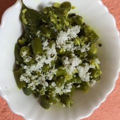 A picture of French Beans Dry Vegetable with Coconut.