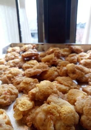 Foto resep Cornflakes cookies