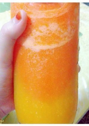 Foto resep Jeruk peras + jus wortel