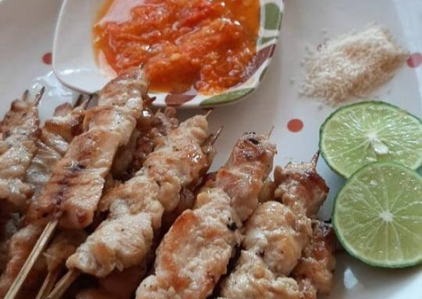 Sate taichan teflon homade
