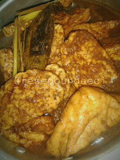 Foto resep Semur tempe tahu sederhana