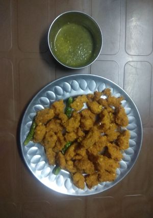 A picture of Kurkure bade.