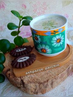 عکسی از دستور شیر پسته و خرما 🌸