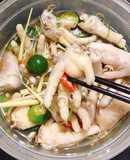 Chân gà ngâm sả tắc