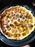Tarte aux mirabelles express