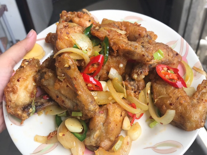 Resep: Korean spicy wings garlic fried chicken Praktis