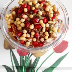 A picture of Makhane ka chaat.