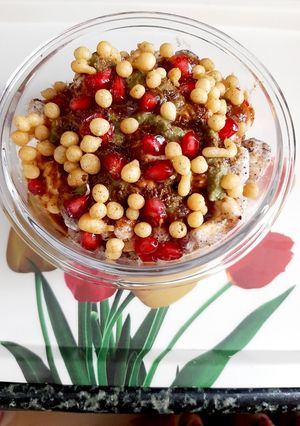 A picture of Makhane ka chaat.