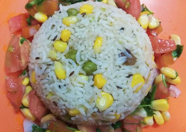 Steps to Prepare Favorite Sweet Corn Pulao