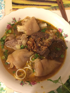 Hình của món Bún bò giò heo.