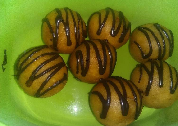 Cara termudah untuk Cinta Untuk Mencoba Di RumahSukun isi Keju cokelat