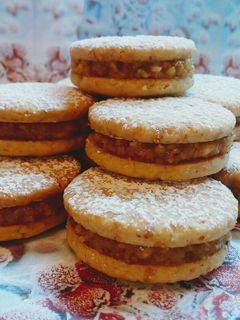 Diós pogácsa recept fotója