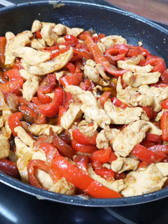 Una foto de Fajitas de Pollo