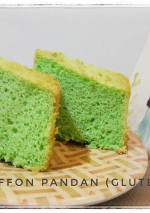 Foto resep Chiffon Pandan (Gluten Free)