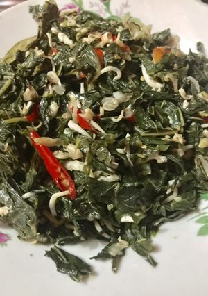 Foto resep Tumis pepaya teri ebi