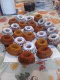 Mini Bundt Cakes de Calabaza