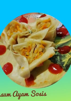 Foto resep Dimsum ayam sosis