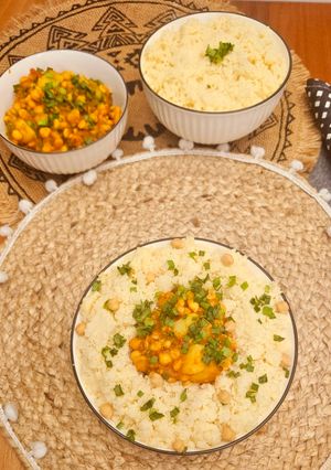 A picture of Legume Couscous.
