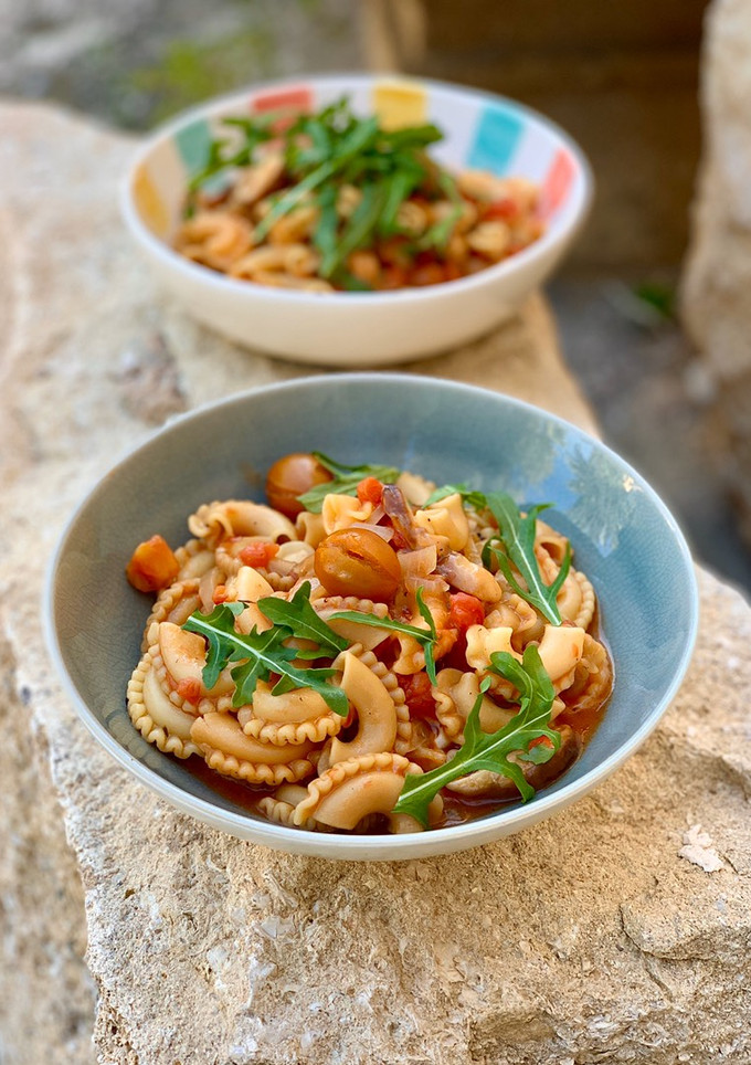 Una foto de Pasta con verduras - Todo en la misma olla