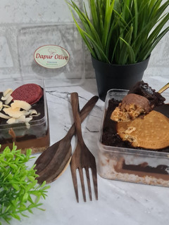 Foto resep Brownies Dessert Box