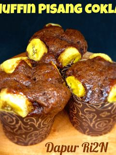 Foto resep Muffin Pisang Coklat