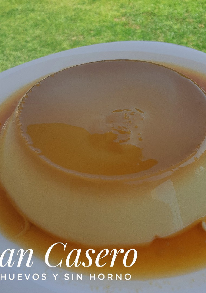 Una foto de Flan Casero (SIN HUEVOS Y SIN HORNO) en Licuadora 🍮