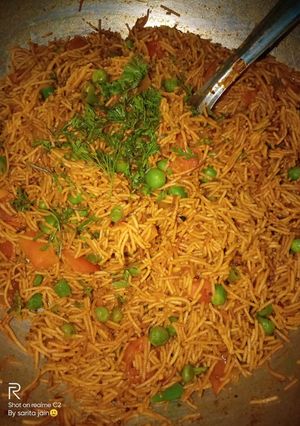 सेवई बिरयानी(sewai biryani recipe in hindi) रेसिपी मुख्य फोटो