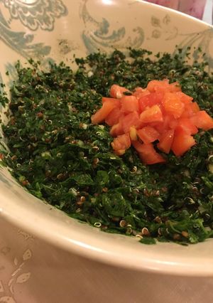 صورة لوصفة تبولة بالكينوا