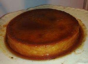 Una foto de Budín de pan, al horno y baño María