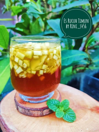 Langkah Gampang Membuat Resep  Es Rucuh Timun (es rujak) yang Lezat Sekali, Lezat