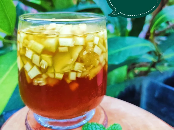 Langkah Gampang Membuat Resep  Es Rucuh Timun (es rujak) yang Lezat Sekali, Lezat