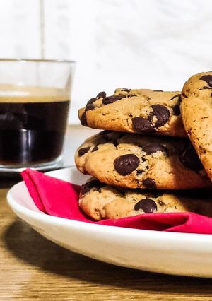 Φωτογραφία της συνταγής Cookies με σταγόνες σοκολάτας