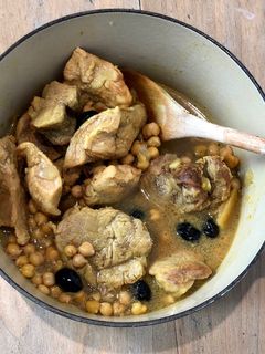 Une photo de Tajine de veau à l’orientale
