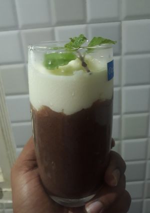 A picture of Ragi smothie.