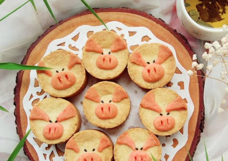 Resep: Piggy Nastar ala Taiwan yang Gurih!