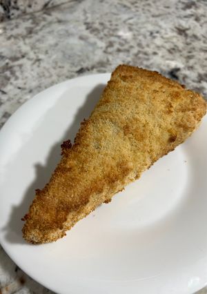 Una foto de Queso “frito” airfryer
