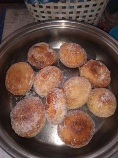 Una foto de Buñuelos dulces