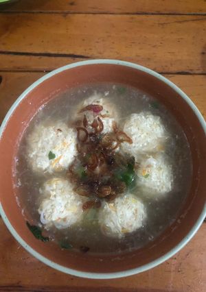Foto resep Bakso Ayam Rambutan