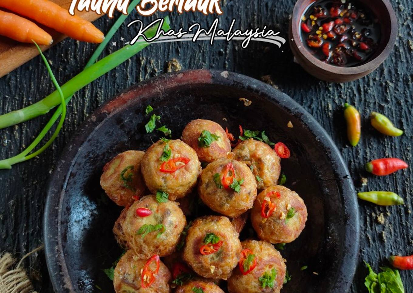 Tauhu Berlauk Khas Malaysia (tahu berlauk)
