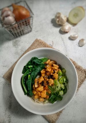 Foto resep Bihun ayam jamur