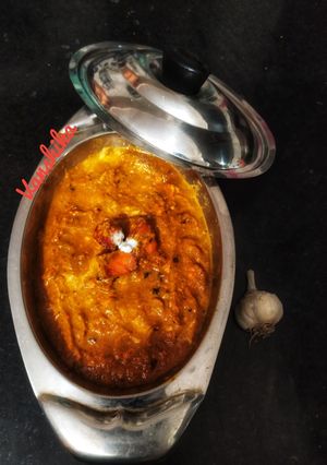 A picture of Paneer lahsuni.