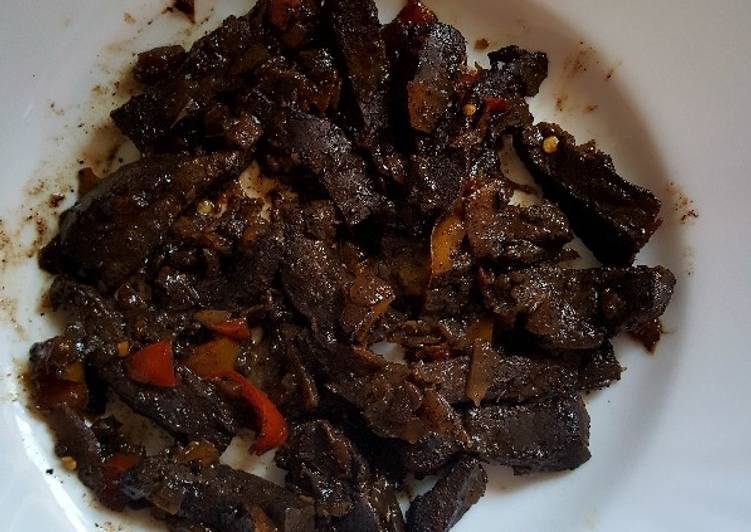 Quick Stir Fry Liver