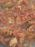 Careta de cerdo con Fritada de Suflí (Almería)